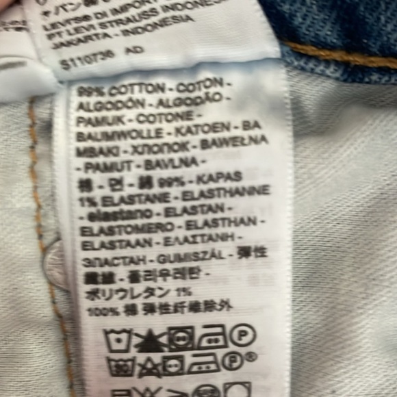 LEVI’S 505 REGULAR FIT MEN'S JEANS - Picture 12 of 13